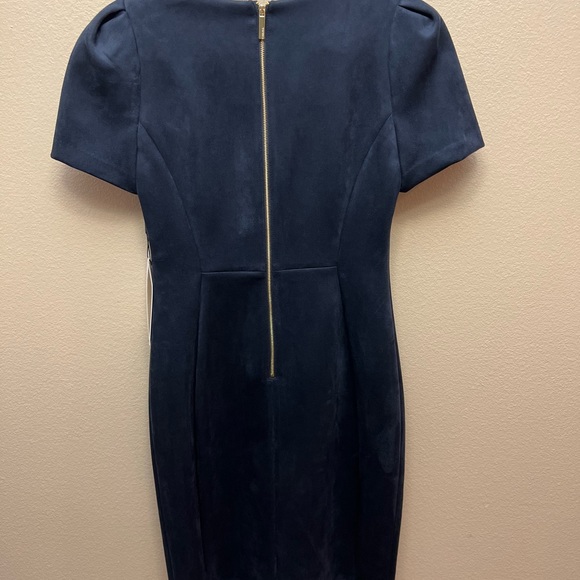 CALVIN KLEIN Dress, Velvet, Size 4 - Picture 4 of 7